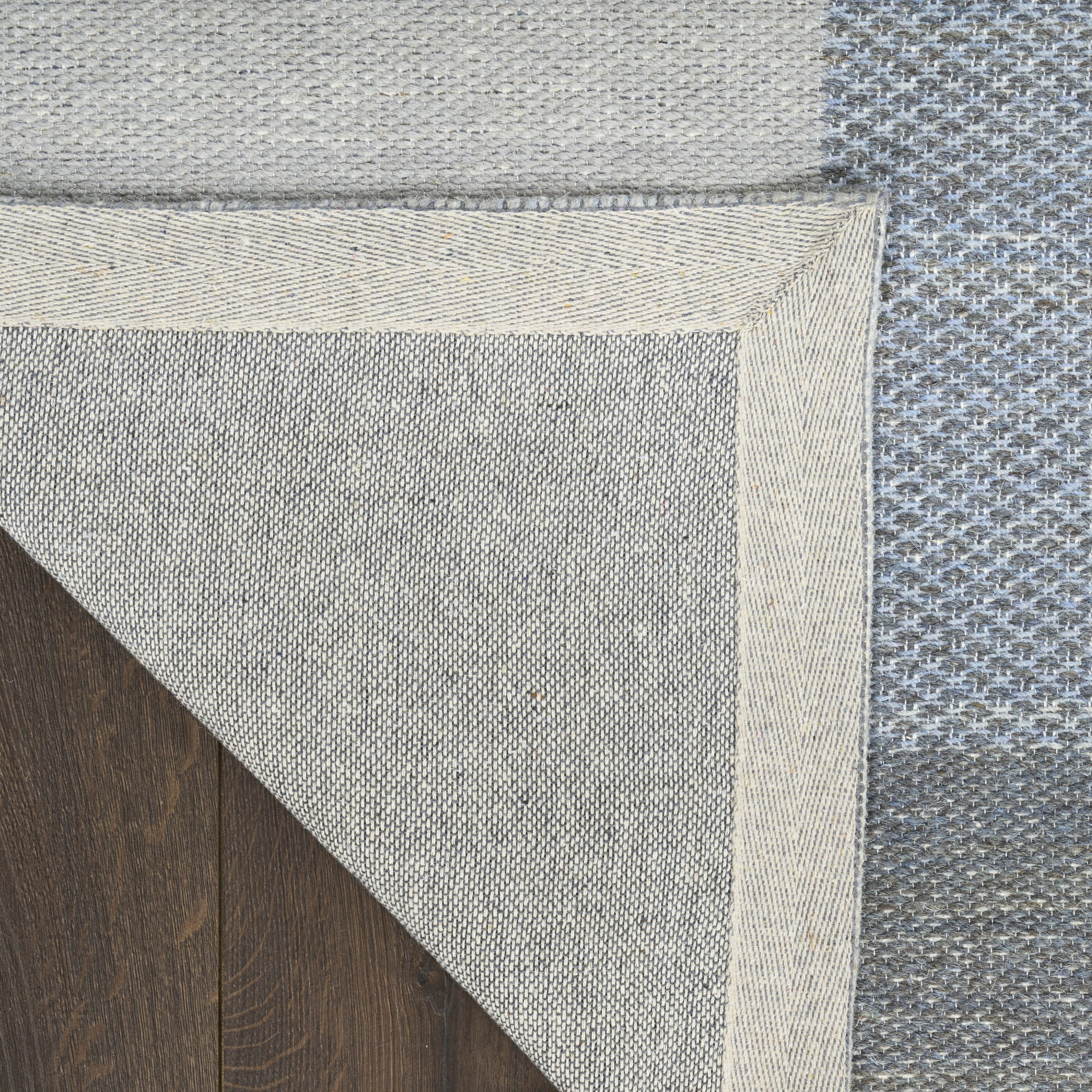 Nourison Copenhagen 8' x 10' Ivory Blue Mid-Century Modern Indoor Rug