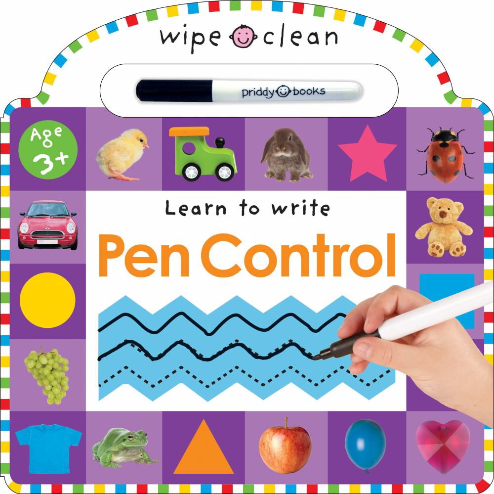Wipe Clean: Pen Control: An Introduction to Pen Control with Activties to Do Again and Again! (Board Book)