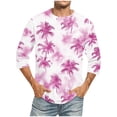 thumbnail image 1 of Tops para hombre, blusas y camisas de cuello redondo y manga corta para hombre, blusas casuales de moda con cuello redondo y manga corta, blusas para hombre, blusas de poliéster para hombre, 1 of 4