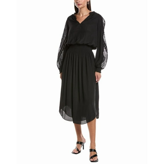 Ramy Brook womens  Misty Maxi Dress, s, Black
