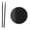White, variant on Rupoun 12 inches / 30.48 cm Carbon Fiber Drum Pad Percussion Training Mat with 16 inches / 40.64 cm Drumsticks Black[cite: 1]