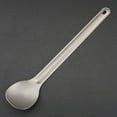 thumbnail image 1 of EDC Spoon Outdoor Long Straight Handle Lightweight Portable Titanium Spoon Fork Set Suitable for Home  Kitchen Outdoor Camping Travel, 1 of 6