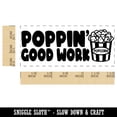 thumbnail image 2 of Poppin' Good Work Popcorn Teacher Student School Self-Inking Rubber Stamp Ink Stamper - Red Ink - Small 1-1/2 Inch, 2 of 7