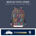 thumbnail image 5 of FORMRS Unisex School Backpack 17" Student Travel Bag with Laptop Compartment, Beige Jar, 5 of 7