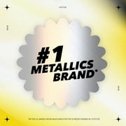 got2b Metallics Permanent Hair Dye, M71 Metallics Silver, Hair Color for Women & Men, 1 Kit