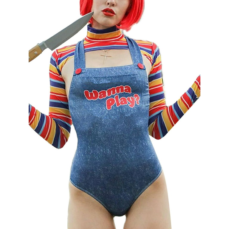 Sexy Chucky Bride Costume For Women