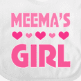 thumbnail image 4 of Inktastic Meema Girl Granddaughter Girls Baby Bib, 4 of 4