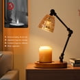 thumbnail image 4 of Candle Warmer Lamp, Adjustable Timer/Dimmer, Height-Adjustable Ambiance Light, Universal Jar Candle Compatibility, Wax Melt Lights for Home Decor(2*50W Bulbs), 4 of 9