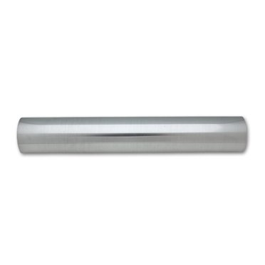 Vibrant 1.75in O.D. Universal Aluminum Tubing (18in long Straight Pipe) - Polished main image 1