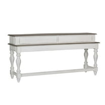 Magnolia Manor White Console Bar Table