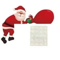 thumbnail image 3 of Wooden Christmas Door Frame Decorations - Corner Hanging Gnome And Claus, Christmas Door Decorations, Easy Adhesive Mounting System, Instantly Create A Fe, 3 of 3