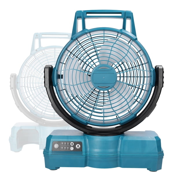 Ventilador eléctrico Irfora Ventilador de pícnic portátil para acampar al aire libre Ventilador inalámbrico Batería de iones de litio con temporizador de rotación recargable Irfora Ventilador eléctrico