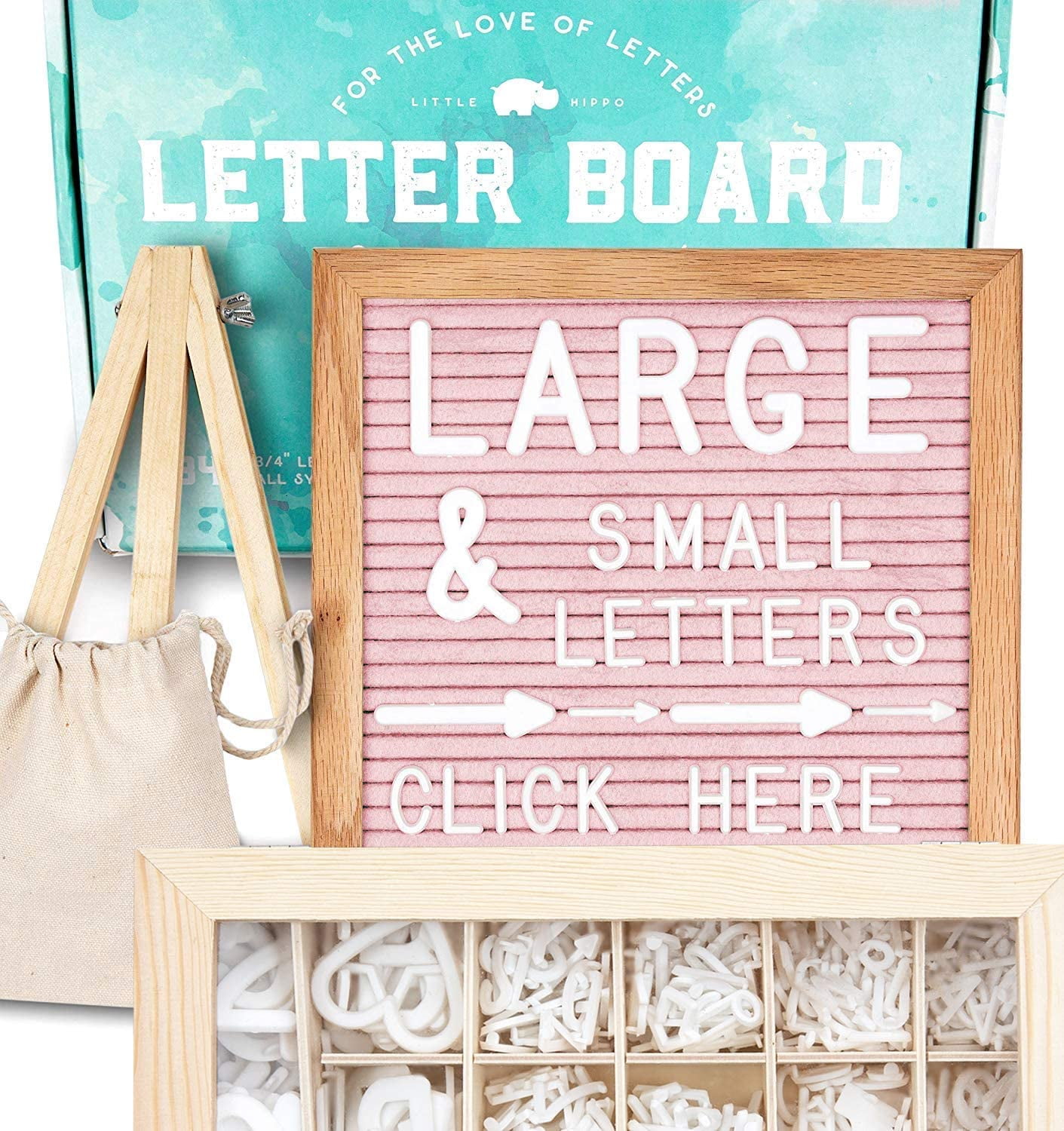 White Felt Letter Board Letters 3/4"340  Count Extra Set Of Letterboards Le 