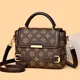 thumbnail image 2 of Nuevo y elegante bolso de hombro con estampado de letras para mujer, elegante bolso cruzado, versátil, para uso diario, pequeño, cuadrado, estilo coreano, 2 of 5