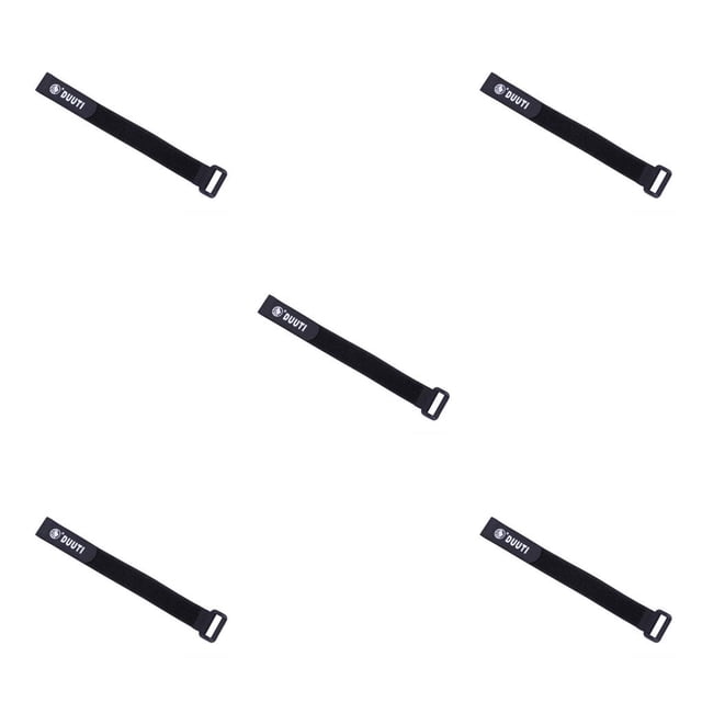 Advancent Paquete de 5 lazos de sujeción de nailon Kit de banda de sujeción de hebilla inversa Cilindro de aire portátil Accesorios de Type3 NO3