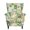 Purple Line Floral, variant on Cugasmaru Red Winter Village Wingback Chair Covers Stretch Spandex Wing Chair Slipcovers Non-Slip Single Seater Sofa Cover for Living Room