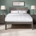thumbnail image 2 of AFI Madison Full Solid Wood Platform Bed, Grey, 2 of 7
