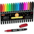 thumbnail image 3 of (3 pack) Dry Erase Markers, Shuttle Art 16 Colors Whiteboard Markers,Fine Tip Dry Erase Markers,Perfect For Writing on Whiteboards, Dry-Erase Boards, Mirrors, Calender, 3 of 8