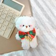 thumbnail image 3 of 12cm lindo oso de peluche ruborizado juguetes de peluche conejo de dibujos animados animal de peluche muñecas llavero colgante niña pequeño regalo al por mayor, 3 of 5