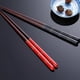 thumbnail image 4 of 2 Pairs Wooden Chopsticks Reusable With Case Gift Set,21cm Chopsticks With Case Reusable Classic Style, 4 of 5