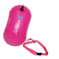 thumbnail image 4 of Boya de natación inflable de 8 kg para nadadores de aguas abiertas, triatletas y otros nadadores. Rosa, 4 of 8