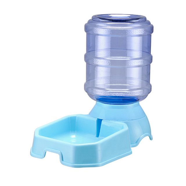 Alimentador automático de agua Irfora Alimentador automático de agua para mascotas 3.8L Gravity Dog Cat Dispensador de agua Alimentación automática de agua Tazón para mascotas para perros pequeños y m Irfora Alimentador automático de agua