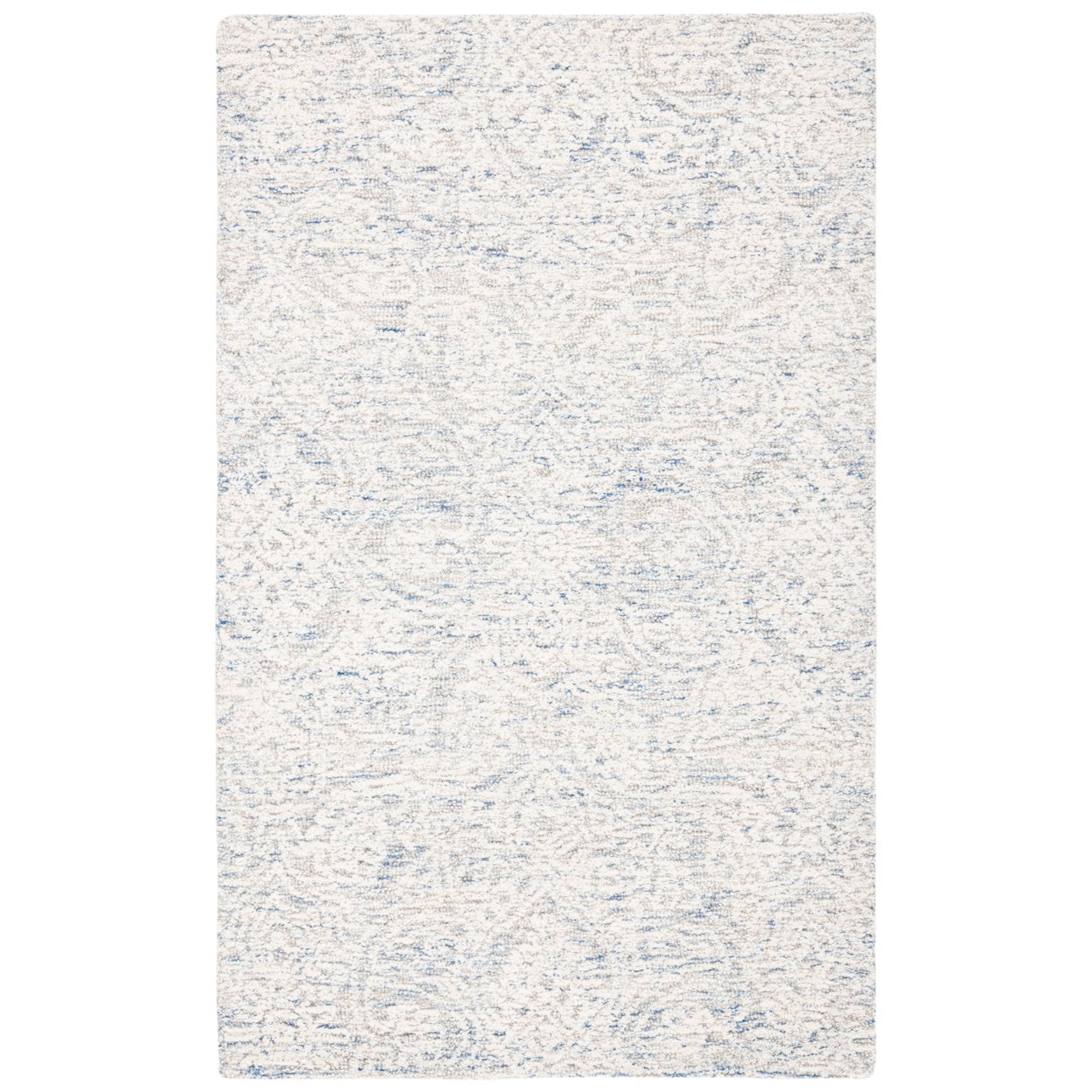 SAFAVIEH Metro Aditi Medallion Area Rug, Light Blue/Ivory, 8' x 10'