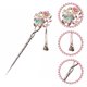 thumbnail image 2 of Rhinestone flor pelo palillo novia pelo palillo de las mujeres accesorios para el cabello, 2 of 7