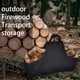 thumbnail image 2 of Cateissary Durable Firewood Carrier Bag Log Storage Woodpile Tote Rack for Fireplace Almacenamiento y organización del hogar, 2 of 6