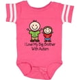 thumbnail image 3 of Inktastic I Love My Brother with Autism Girls Baby Bodysuit, 3 of 5