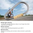 thumbnail image 4 of Peahefy Camping Buckle,Titanium Alloy D Shape Camping Backpack Hang Buckle Screw Lock Snap Clip Keychain Hook Padlock,Backpack Hang Buckle, 4 of 8