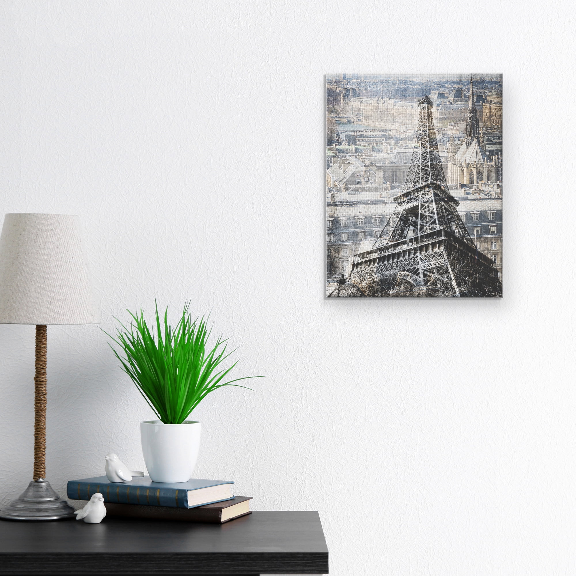 Masterpiece Art Gallery Paris Eiffel Tower By The Studio Canvas Art Print 22" x 28"