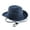 Navy, variant on Beechfield Adult Outback Leather Lined Panama Hat