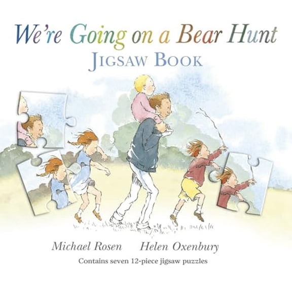 Pre-Owned We're Going on a Bear Hunt: Jigsaw Book (Board book) 0763670731 9780763670733