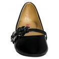 thumbnail image 5 of Kensie Girl Little Kids Ballerinas Flats , Black Patent, 12, 5 of 8