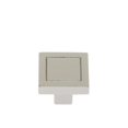 thumbnail image 1 of JVJ Hardware 76716 24 mm Square Knob, Polished Nickel, 1 of 1