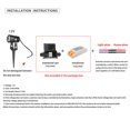 thumbnail image 4 of Toystoory 3W LED Mini Césped Jardín Luz de inundación Patio Patio Camino Proyector Lámpara Impermeable Blanco frío AC / DC 12V Iluminación y accesorios Frío Toystoory HA024490-01, 4 of 6