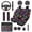 Dreamy Mushroom, variant on Pzuqiu Fashion Butterfly Automobile Interior Sets Car Front Rear Seat Cover Steering Wheel Seat Belt Headrest Center Console Cushion Pad Keychain Coaster 14 Pcs Full Set Covers Fit Most Vehicles