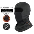 thumbnail image 2 of Bangus Cold Weather Balaclava Ski Mask for Men Windproof Thermal Winter Scarf Mask Women Neck Warmer Hood, 2 of 3
