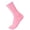 Hot Pink, variant on ITSAME Boys Girls Crew Socks Solid Color Cotton Straight Tube Mid Calf Everyday Casual Socks Green Size Free Size