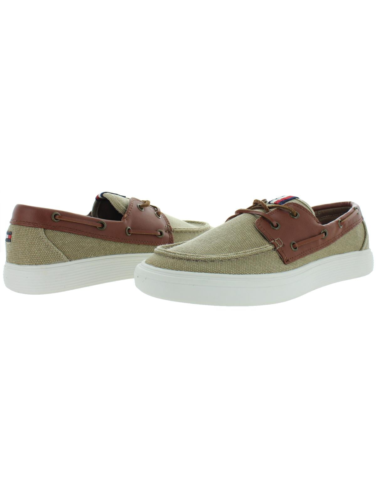 fabric boat shoes