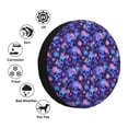 thumbnail image 4 of Balery Skull daisy purple Cubiertas para Neumáticos - Protector Resistente para Neumáticos de Camioneta, SUV, Remolque, Camper y RV-16 inch, 4 of 6