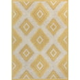thumbnail image 2 of JONATHAN Y TUSCAN SUN 3 x 5 Area Rug, Lior Geometric Moroccan Diamond - Yellow/Cream, TSN202C-3, 2 of 9