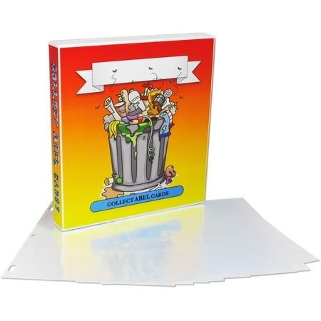 UniKeep Garbage Pail Kids GPK Themed Collectible Card Storage Binder with 20 Card Pages - Safely Store and Organize Your GPK Card Collection, Made in the USA