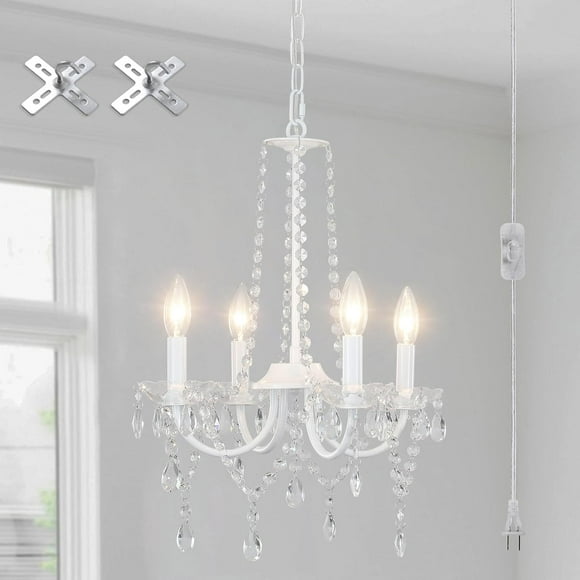 and Gold Chandelier for Dining Room Light Fixtures Light Modern Farmhouse Chandelier Ceiling Lights Industrial Hanging Light Fixture for Bedroom Kitchen Entryway Living Room