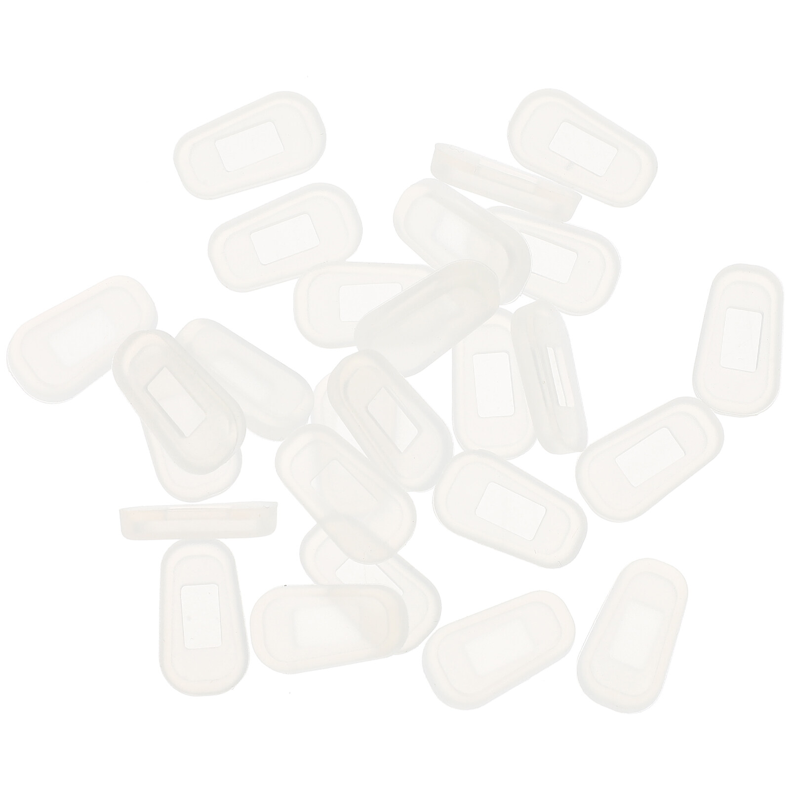 12 Pairs of Eyeglass Nose Pads Silicone Nose Pads Glasses Protectors