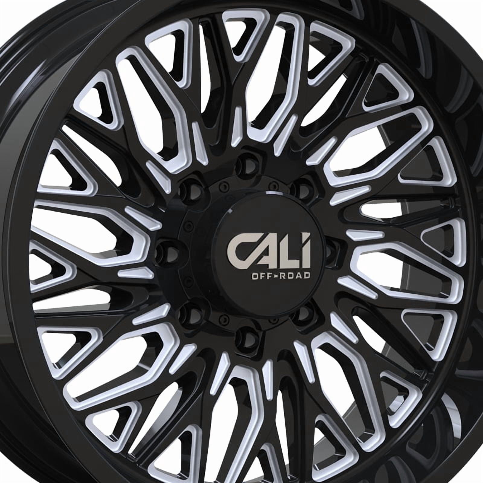 CALI OFF-ROAD 9118 Crusher Gloss Black Milled 10-22