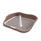 thumbnail image 3 of Caja de arena para inodoro duradera para perros con alfombrilla protectora para urinario de perros pequeños, almohadilla para orinar para entrenamient Marrón Fernando Bandeja de aseo para gatos, 3 of 8