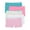 Begonia Pink Jacquard and Blue Glass Assorted, variant on Reebok Girls Seamless Underwear Boyshort Panties, 5-Pack, Size S-XL