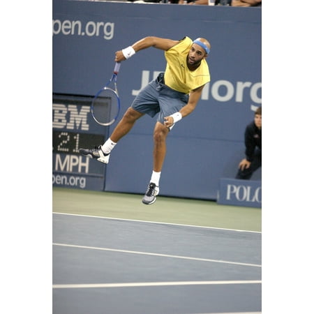 James Blake Inside For US Open Tennis Tournament Arthur Ashe Stadium Flushing Ny September 07 2005 Photo By Rob RichEverett Collection (Best Stadiums In The Us)
